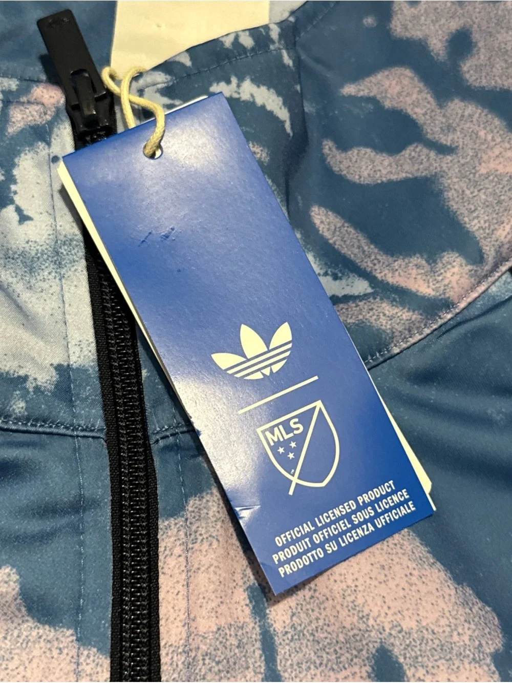 New Adidas San Jose Earthquakes Firebird Track Top Jacket Mens Size Large JY7911